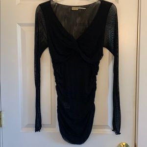 max studio silk dress